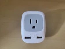 Tessan TS-AP2U-EU 2 pin travel plug adapter for International Travel 