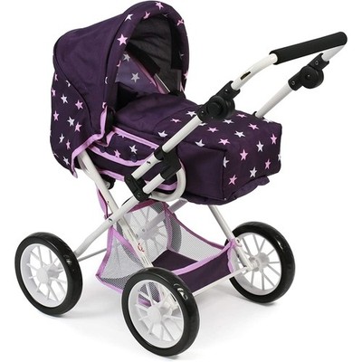 Bayer Chic 2000 560-71 Kombi-Puppenwagen ''LENI'', Stars lila
