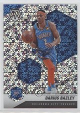 2020-21 Panini Mosaic Fast Break Silver Prizm Darius Bazley #188 0x1