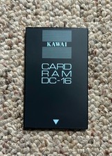 Kawai DC-16 Data Ram Memory Card *Tested*