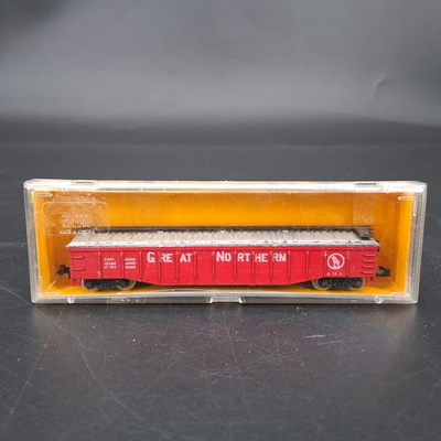 #ad N Gauge AHM Minitrains 4453K Gondola Great Northern $9.99