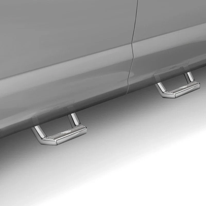 For Ford E-350 Econoline 1977-1997 CARR 114032 LD Polished Hoop Steps - Imagem 2 de 2