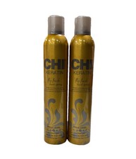CHI Keratin Flex Finish Hair Spray Hold Level 3 10oz 284g 2 Pack