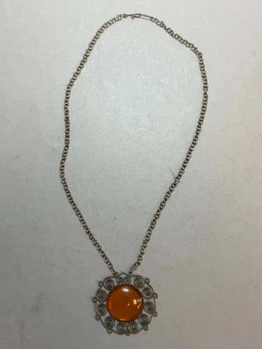 NATURAL OLD ANTIQUE BUTTERSCOTCH  BALTIC AMBER PENDANT 23,5 gr