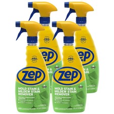 Zep Mold Stain and Mildew Stain Remover - 32 oz (Pack of 4) ZUMILDEW32 0.18 per gallon
