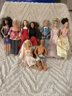 Lot Of 9 Vintage Barbie And Ken Barbie Dolls