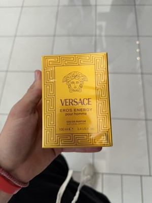 Versace Eros Energy Eau de Parfum Spray, Regular Size 3.4 US fl oz