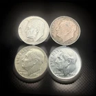 4x Silver Roosevelt Dimes | 1953-D 1958 1964-D 1964 | 90% Silver Lot