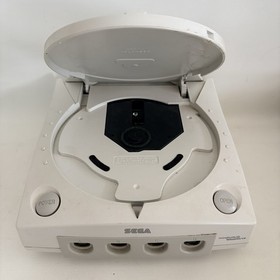 Sega Dreamcast white CONSOLE system only NTSC U 1 FOR PARTS SERVICE Not Working