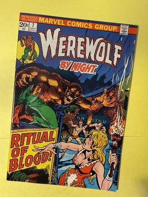 Werewolf by Night #7 Len Wein Mike Ploog Marvel Comics Horror 1973