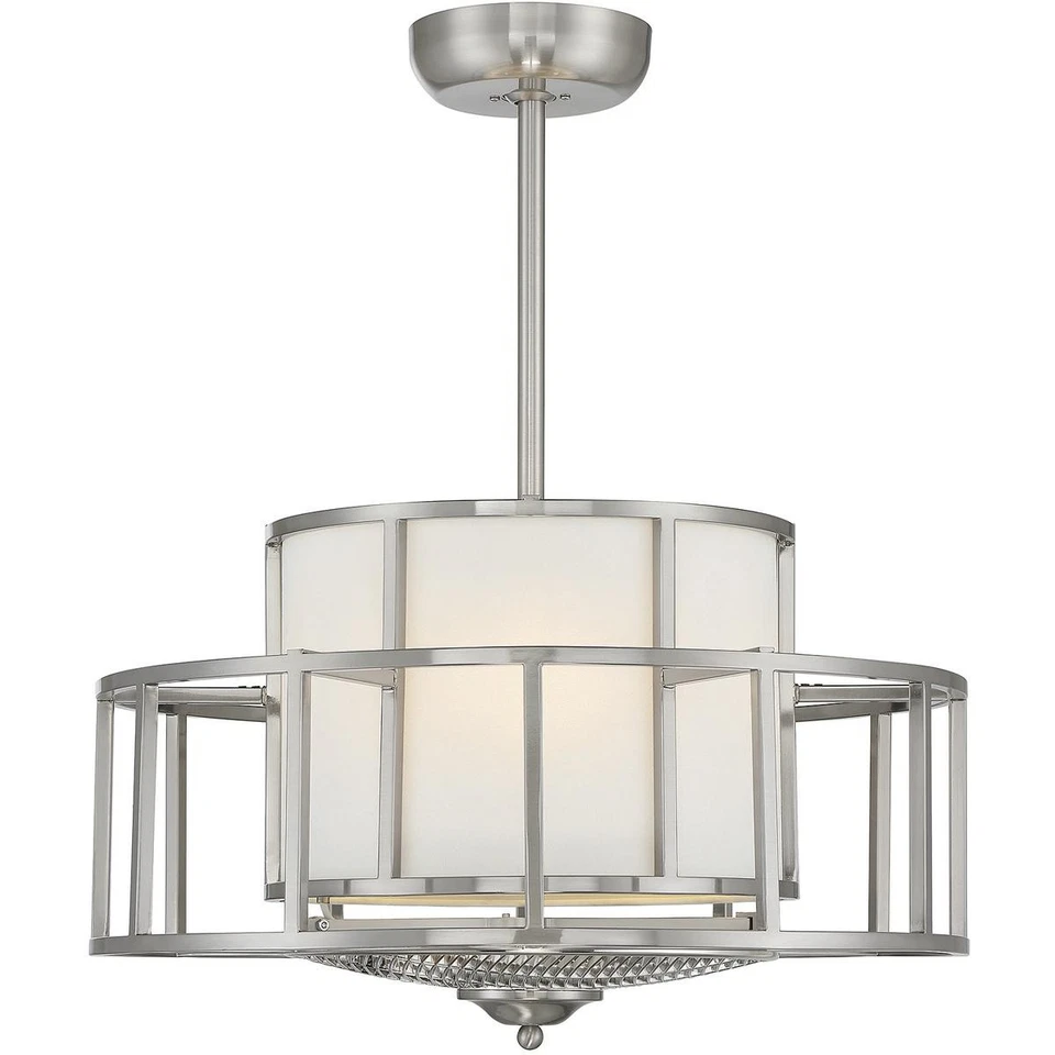 Savoy House Lighting 30-FD-126-SN Oslo Indoor Ceiling Fan Satin Nickel - Image 3 of 4