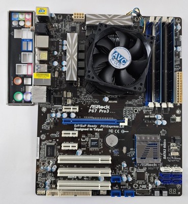Intel Core i5 2500K + ASRock P67 Pro3 + 16GB DDR3 + CPU Kühler #75