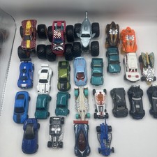 Hot Wheels Bulk Lot Of 22 Loose Cars Diecast Vehicles 3 Monster Trucks