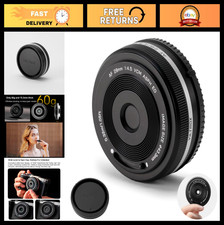 28mm f/4.5 Pancake Lens for Sony E-Mount Cameras - Auto Focus Wide Angle Lens