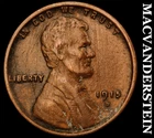 1915-D Lincoln Wheat Cent- Semi Key Better Date No Reserve #J7228