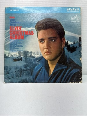 Elvis Presley -  Elvis  Christmas Album  LP Vinyl LSP-1951(e) RCA Victor