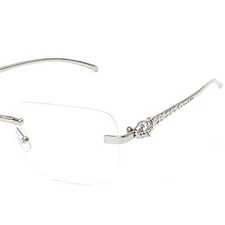 Mens Womens Clear Lens Fashion Glasses Transparent Square Frame Eyewear J7417 CL