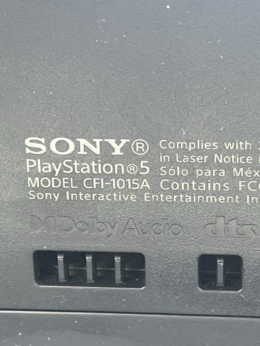 Sony PlayStation 5 PS5 Console CFI-1015A (SYSTEM & P Cord) -PARTS/REPAIR- *READ* - Afbeelding 8 van 12