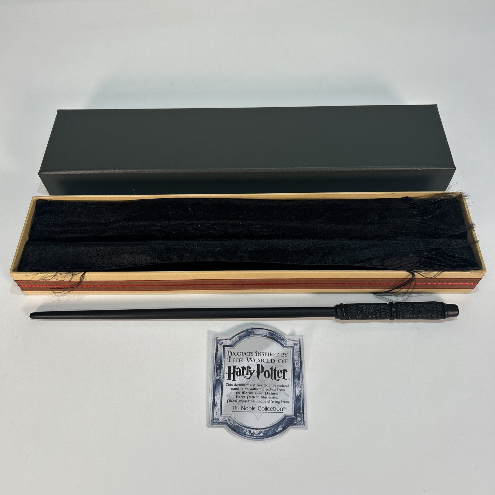 Varita Harry Potter Profesor Severus Snape en Caja Ollivanders Noble Colección