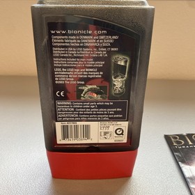 Lego Bionicle #8592 Turahk Container 2 Manuals Incomplete Set
