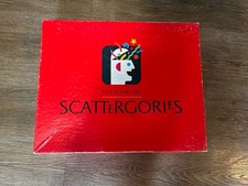Scattergories Word Board Game Complete Boxed Set, 2 Players, Ages 12