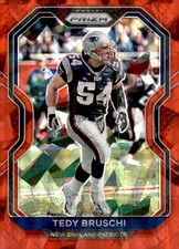 Tedy Bruschi 2020 Panini Prizm Prizm Red Ice
