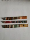 Vintage WWII Military Ribbon Pins Lot Of 3