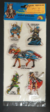 Advanced Dungeons and Dragons 1983 TSR Hobbies Puffy Stickers 1460 Elkhorn