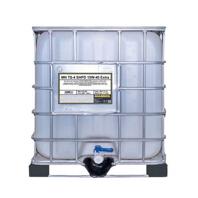 1000 Liter IBC MANNOL SAE 15W-40 SHPD TS-4 LKW Motoröl/ Öl