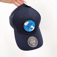 Bioworld NWT Harry Potter Ravenclaw House Hat Blue Hogwarts Wizard OSFM Flex Fit