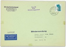 Bundesrepublik Deutschland, 1990, 1448 EF, Brief