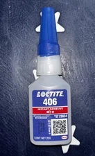 Loctite 406  20g  Instant Adhesive - Rubber And Plastic     EXP 08/2026