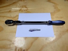 Snap-on Tools New Power Blue 12 Drive Hard Grip Locking Flex Ratchet Shxd80bmb Snap-on Tools New Power Blue 12 Drive Hard Grip Locking Flex Ratchet Shxd80bmb