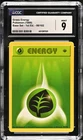 Pokémon Grass Energy 1999 Base Set - 1st Ed. #99/102 CGC 9