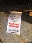 Barneys New York COOP TM Design LONDON UK Dark Blue Button FLY Jeans for Men — photo 5