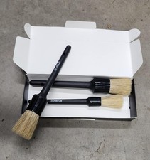 3 Pack Car Detailing Brush Set Soft Bristle Interior Cleaning Brushes Auto Tools