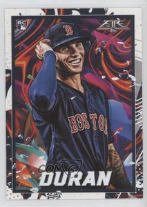 2022 Topps Fire Jarren Duran #94 Rookie RC