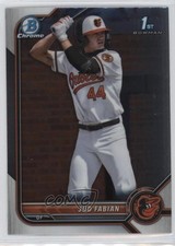 2022 Bowman Draft Chrome Jud Fabian #BDC-114 16xg