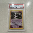 Pokémon TCG Gym Challenge Rocket's Mewtwo 1st Edition Holo 14/132 PSA 7 2000