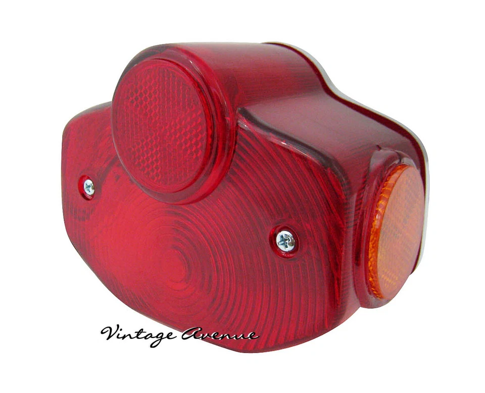 BRAND NEW YAMAHA YB100 YB125 COMPLETE TAIL LIGHT LAMP ASSY 6V/12V [TW45] - Image 2 of 4