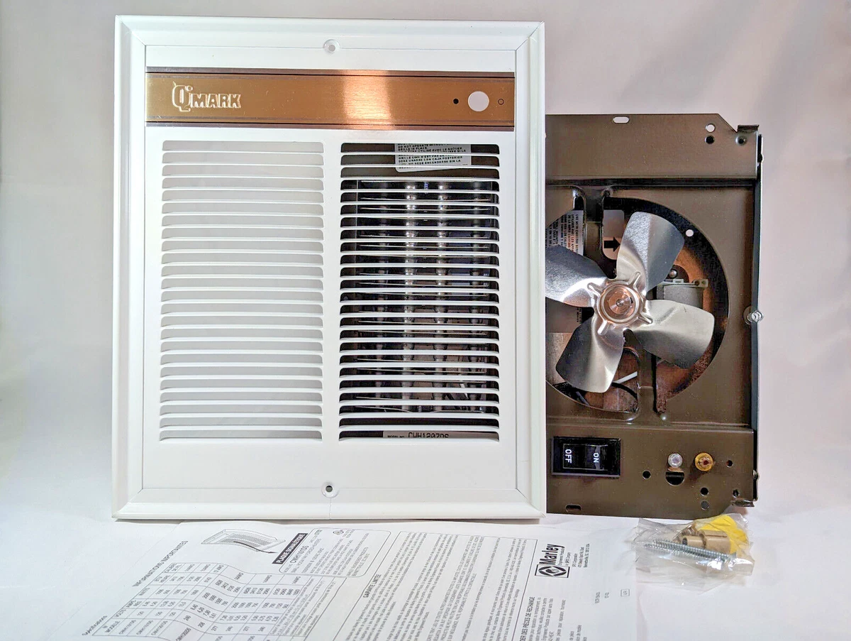 Marley Qmark CWH-1207DS Recessed Electric Wall Heater 2000/1500W 240/277V |  eBay