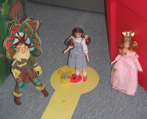 1974 mego wizard of oz dolls