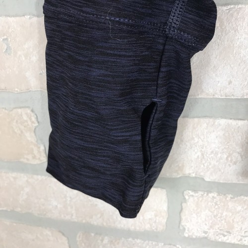 Gap Fit Womens XL Hoodie Pullover Navy Heathered Athletic Thumb Holes Hidden Pkt - Picture 8 of 10