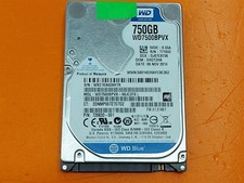 ⭐️⭐️⭐️⭐️⭐️ Disco Duro Disco Duro SATA Laptop 2.5" WD7500BPVX-60JC3T0 750GB
