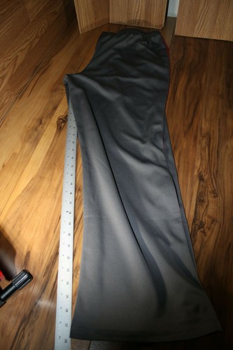 Champion Womens Medium Track pants Workout Grey neon pink stripe ! - Picture 5 of 8