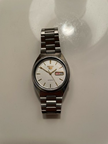 Seiko 5 White Men's Watch - SNXG47 7s26-0480 4900969847332 | eBay