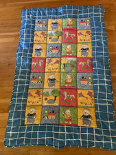 Handmade Crib Quilt.                  Outline Quilted