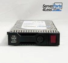 826458-B21 HP 2TB SATA 6G 7.2K MDL LFF SC HDD 826551-001