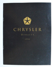 CHRYSLER Dynasty 1992 dealer brochure - French - Canada