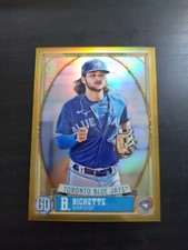 2021 Topps Gypsy Queen Bo Bichette Gold Chrome 14/50